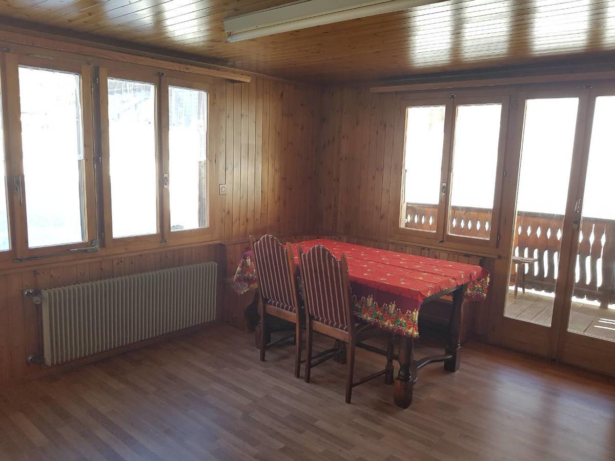 Ferienwohnung Alpen-Sonne Sankt Niklaus Exterior foto
